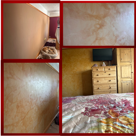 Paint Effect Vs Wall Paper
