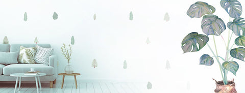 FabriStick® - Reusable and Repositionable PVC free fabric wall stickers