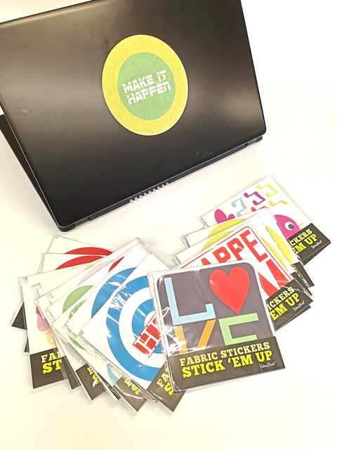 Laptop Stickers | Reusable, Non-Marking | Personalise Tech