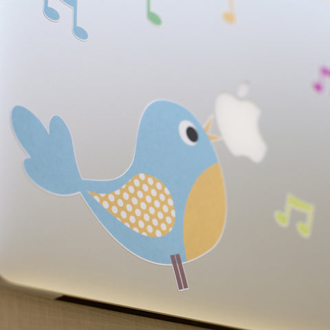 Laptop Stickers - non marking, reusable, to personalise your tech