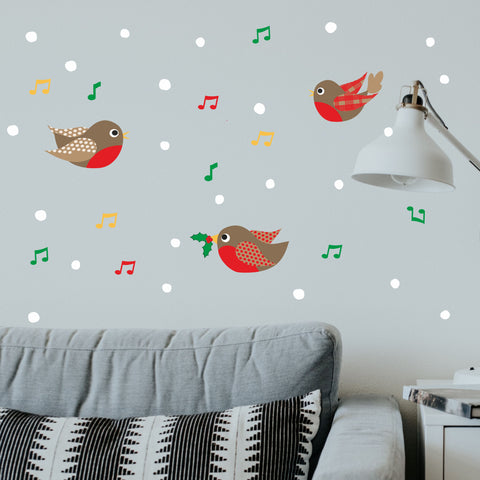 picture of robin wall decals