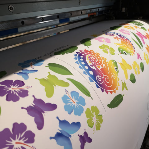 tropical design wall stickers