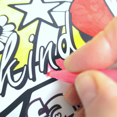 wall sticker for swinging sixties