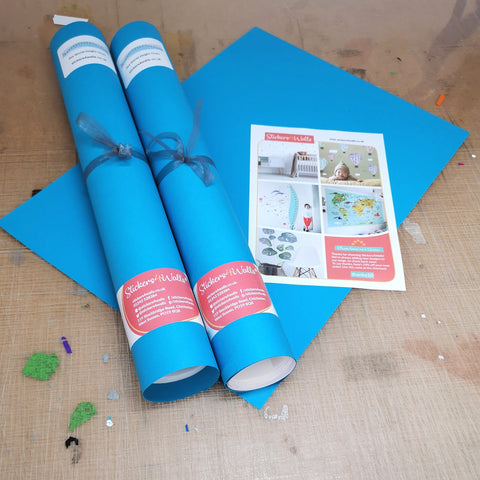 Reusable Fabric Dolphin Wall Stickers, Sea World Wall Decal Extension Pack