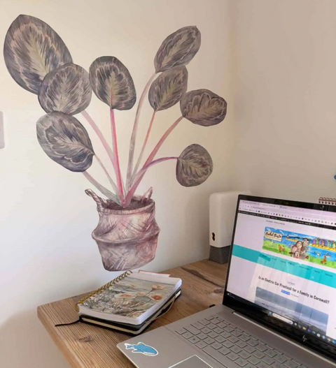 Decorating My Garden Office