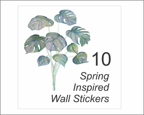 10 Spring Wall Sticker Ideas to brighten your home!
