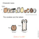 Fur Ever Friends Fabric Wall Stickers - Adorable Cat & Dog Themed Home Decor