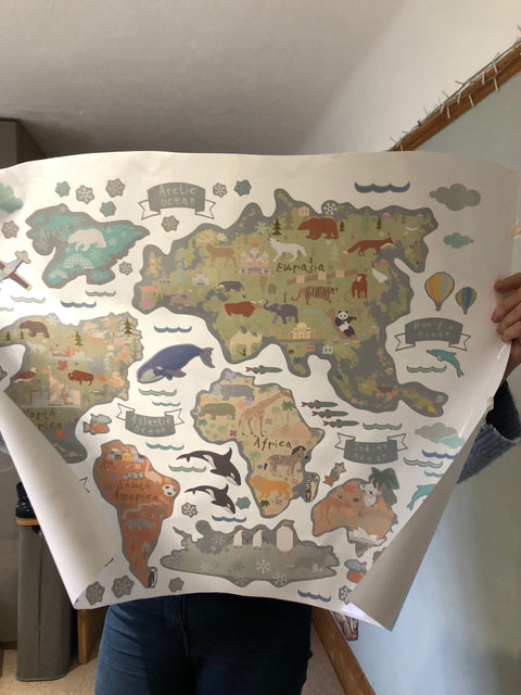 Little Learners World Map