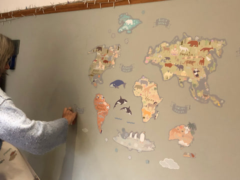 Little Learners World Map