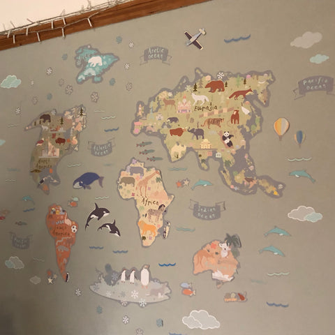 Little Learners World Map