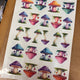 toadstool fabric wall stickers
