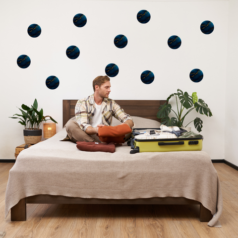 Modern Circle Designs for Stylish Spaces | Fabric Wall Stickers | Decorative Wall Circles