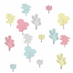 Update Plain Walls With Colourful Trees Fabric Wall Stickers