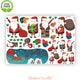 kids santa wall stickers