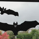 Bat Window Decorations, Static Cling Sets Of Halloween Bats