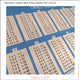 Not Quite Perfect Half Price Classic Blue Times Table Wall Sticker  100cm x 70cm