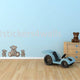 Reusable Teddy Bear Fabric Wall Stickers, Bear Nursery Wall Art Decals