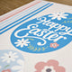 Reusable Easter Eggs Wall Stickers, Pink & Blue Easter Decals
