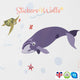 Sea World Height Chart Wall Sticker - Reusable