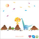 Dinosaur And Volcano Wall Sticker Mega Pack