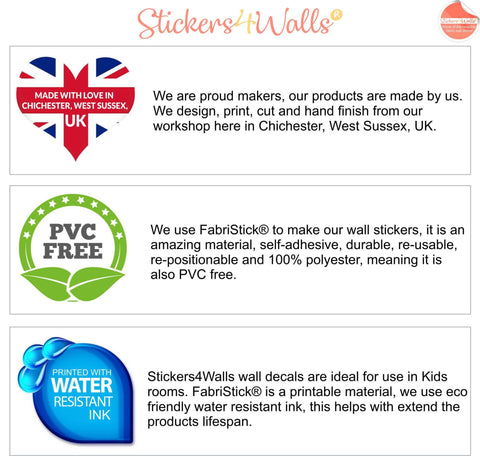 Reusable Your Brand Logo Fabric Small Sticker, Business Laptop Sticker