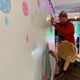 Bauble Wall Stickers part of Reusable Christmas Tree Wall Sticker