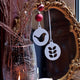 Reusable Christmas Bauble Window Decoration, Set of White or Red Holiday Bauble Window Stickers