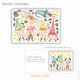 Reusable Nordic Gnome Window Decorations, Christmas Window Cling Decals