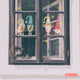 Reusable Nordic Gnome Window Decorations, Christmas Window Cling Decals
