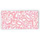 Reusable Leopard Print Fabric Wall Stickers, Colour Animal Print Design Decals