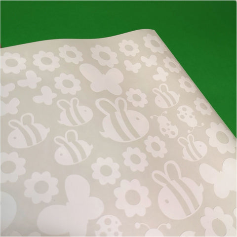 Reusable Bees, Ladybirds and Butterflies Window Cling